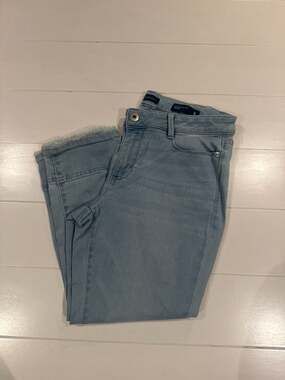 J. Jill Authentic Fit Cropped Jeans Light Wash Size 8P